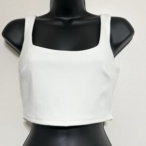 Lulus Women's Sleeveless Cropped Top Size Small Classic‎ Basic NWT